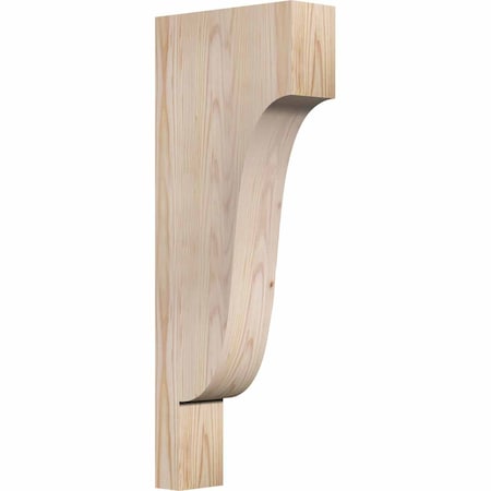 Ekena Millwork Newport Smooth Corbel, Douglas Fir, 3 1/2"W x 10"D x 26"H COR04X10X26NEW00SDF